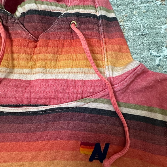 ‼️RARE‼️🎸AVIATOR NATION 🎸🔥NWT🔥 Serape Ninja Pullover Hoodie in
Pink— S - Picture 7 of 15